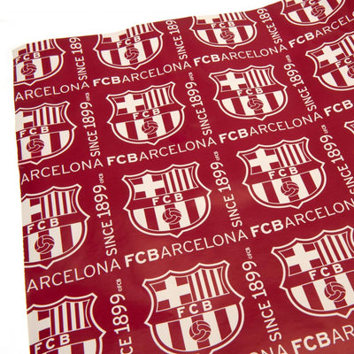 FC Barcelona Gift Wrap x 24 - Gift Arch