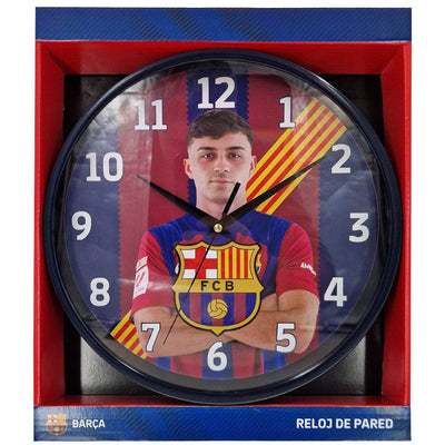 FC Barcelona Pedri Wall Clock - Gift Arch