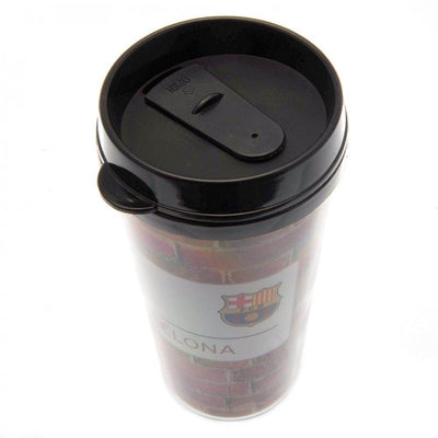 FC Barcelona Street Sign Travel Mug - Gift Arch