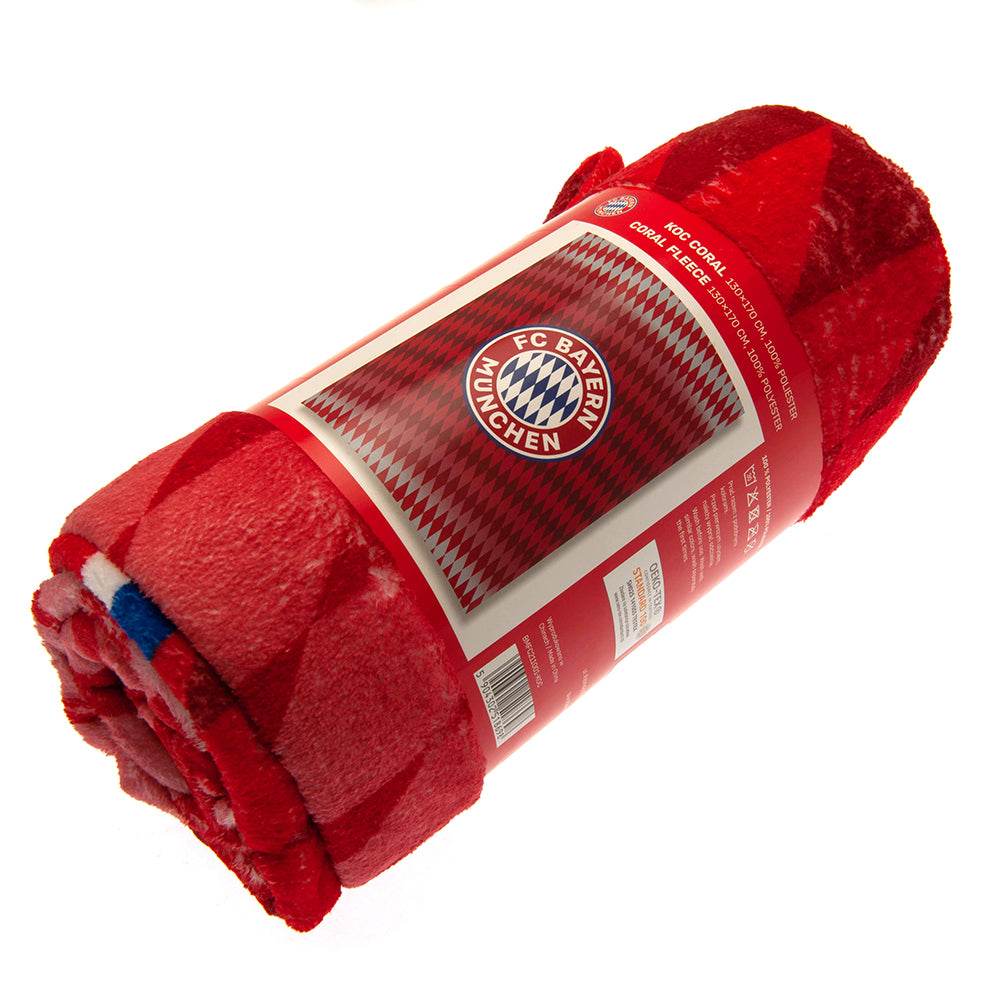 FC Bayern Munich Fleece Blanket - Gift Arch