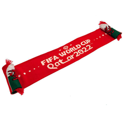 FIFA World Cup Qatar 2022 Wales Scarf - Gift Arch