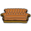 Friends Sofa Pin Badge - Gift Arch