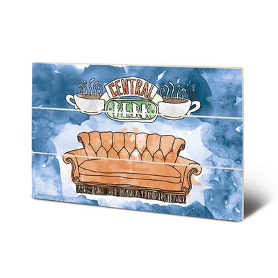 Friends Wood Central Perk Print - Gift Arch
