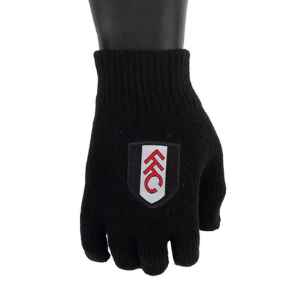 Fulham FC Knitted Gloves Junior - Gift Arch