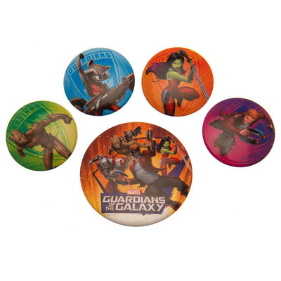 Guardians Of The Galaxy Button Badge Set - Gift Arch
