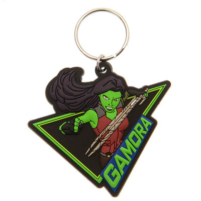 Guardians Of The Galaxy Gamora PVC Keyring - Gift Arch