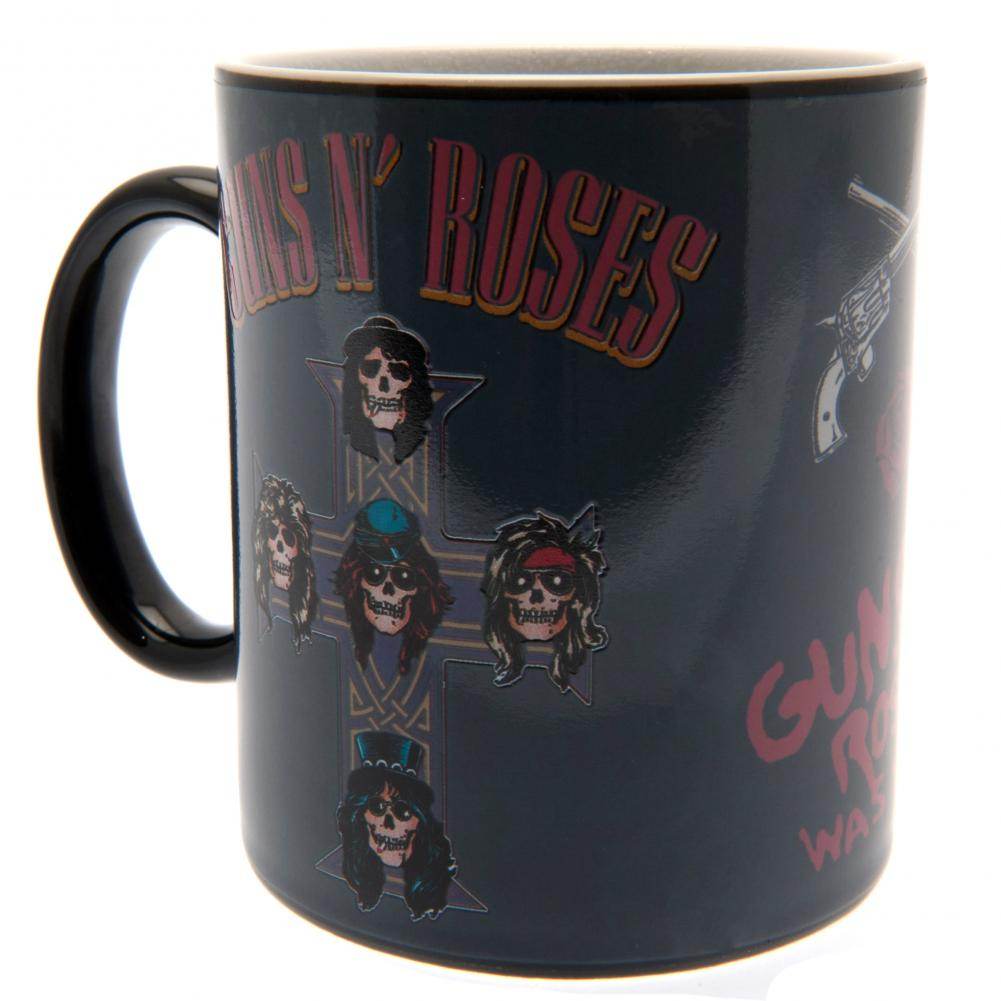 Guns N Roses Heat Changing Mug - Gift Arch