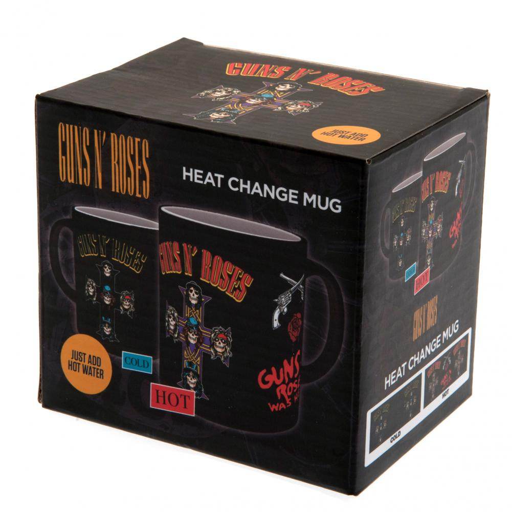 Guns N Roses Heat Changing Mug - Gift Arch
