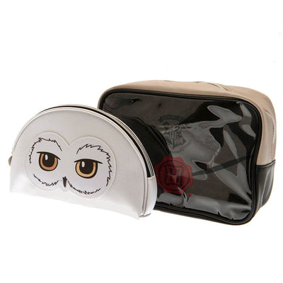 Harry Potter 2 Piece PU Wash Bag Set - Gift Arch