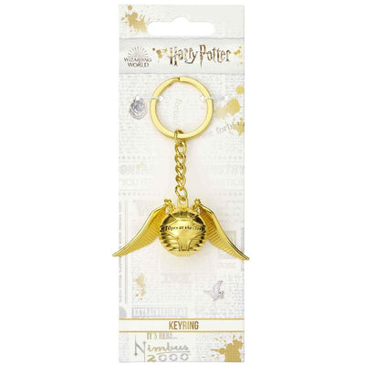 Harry Potter 3D Metal Keyring Golden Snitch - Gift Arch