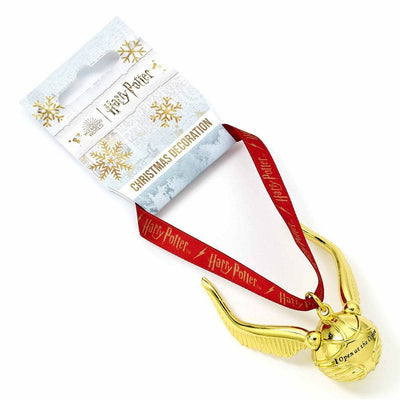 Harry Potter 3D Pendant Decoration Golden Snitch - Gift Arch