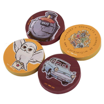 Harry Potter 4pk Eraser Set - Gift Arch