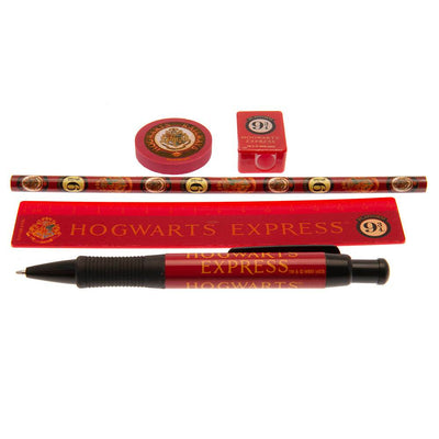 Harry Potter 5pc Stationery Set 9 & 3 Quarters - Gift Arch