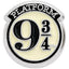 Harry Potter Badge 9 & 3 Quarters - Gift Arch