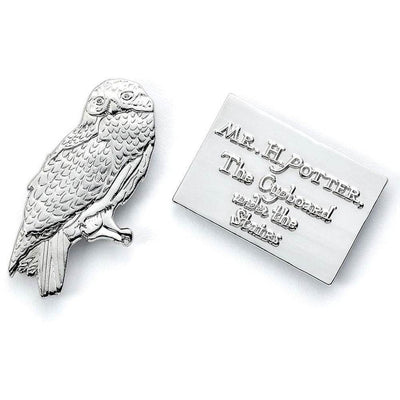 Harry Potter Badge Hedwig Owl & Letter - Gift Arch
