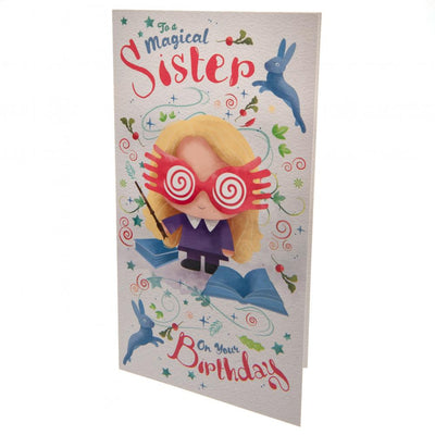 Harry Potter Birthday Card Sister - Gift Arch
