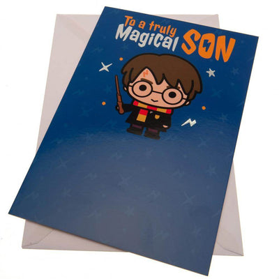 Harry Potter Birthday Card Son - Gift Arch