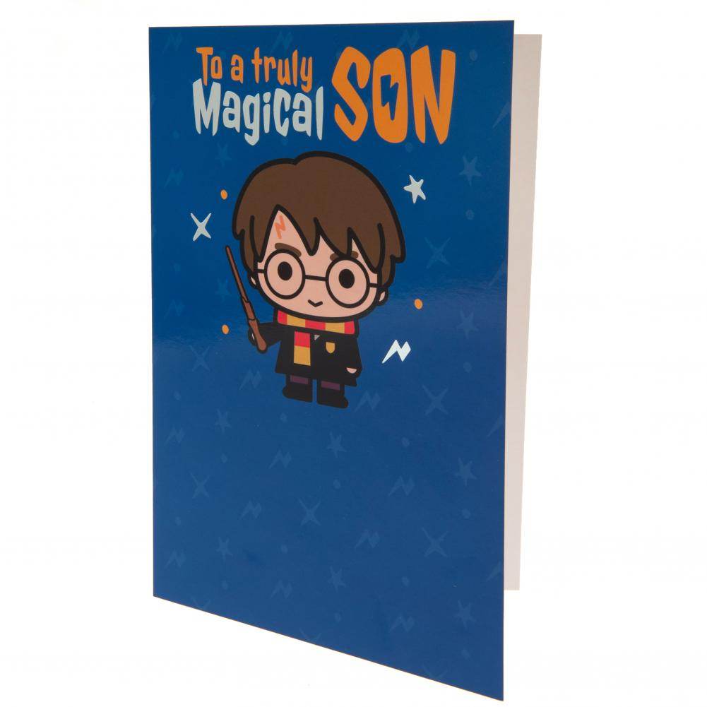 Harry Potter Birthday Card Son - Gift Arch