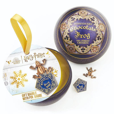 Harry Potter Christmas Gift Bauble Chocolate Frog - Gift Arch