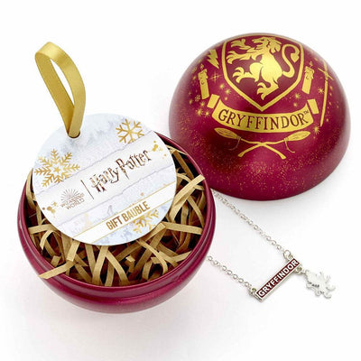 Harry Potter Christmas Gift Bauble Gryffindor - Gift Arch