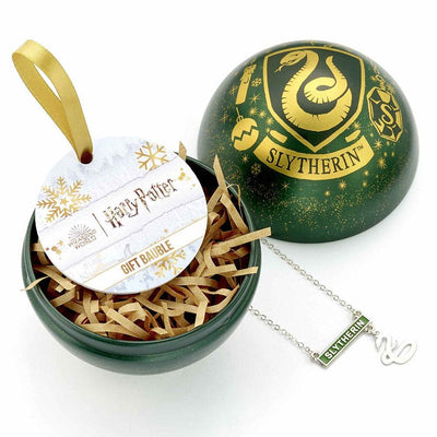 Harry Potter Christmas Gift Bauble Slytherin - Gift Arch