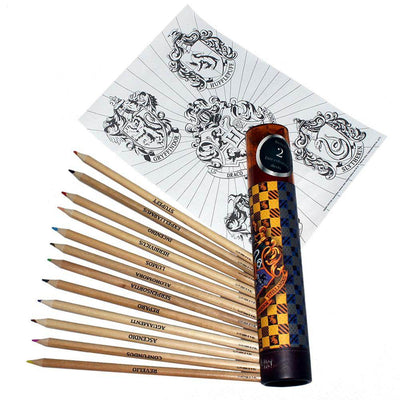 Harry Potter Colouring Pencil Tube - Gift Arch