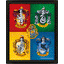 Harry Potter Crests Framed 3D Picture - Gift Arch