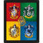 Harry Potter Crests Framed 3D Picture - Gift Arch