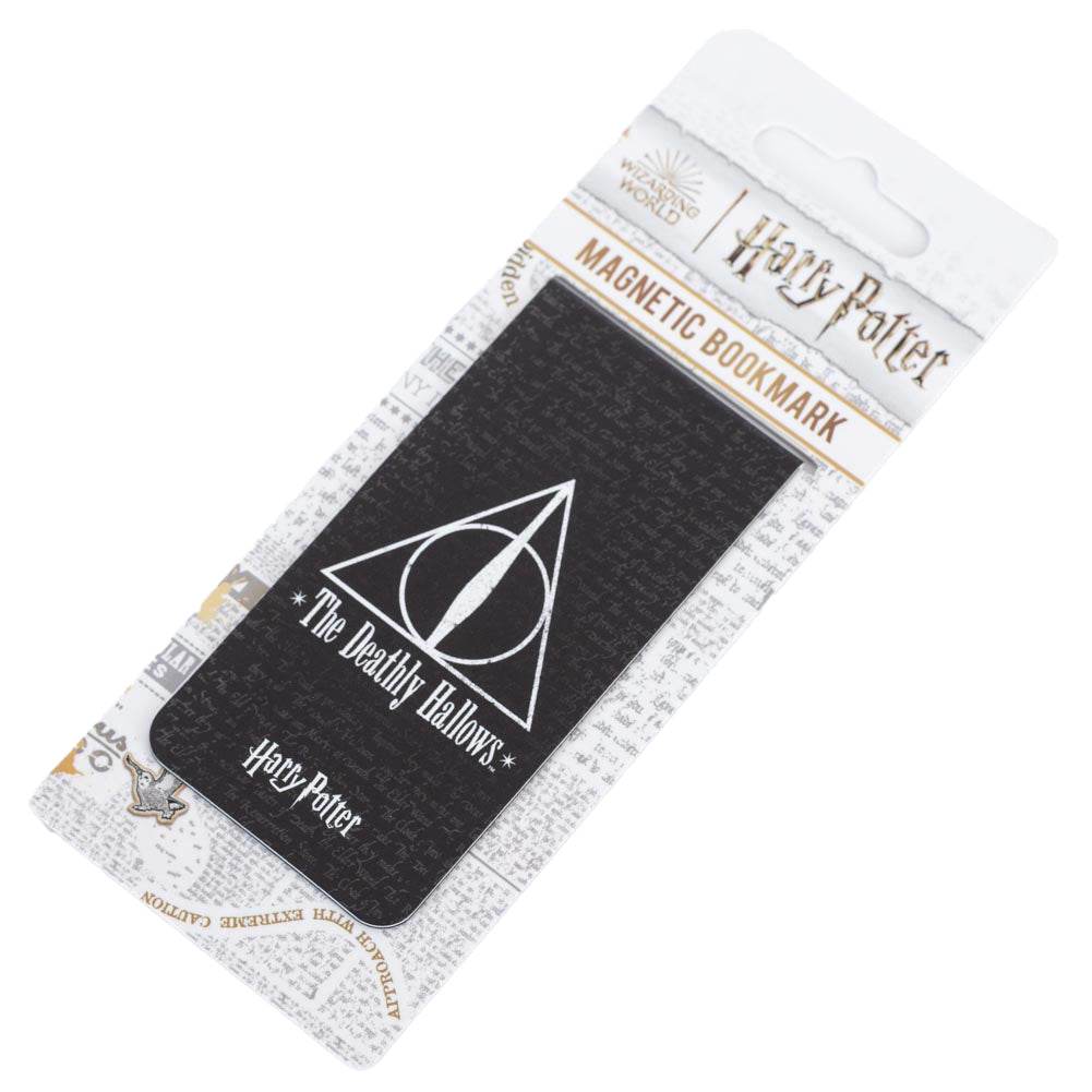 Harry Potter Deathly Hallows Magnetic Bookmark - Gift Arch