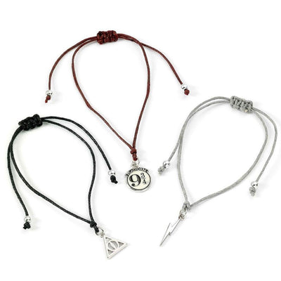 Harry Potter Friendship Bracelet Set Deathly Hallows - Gift Arch