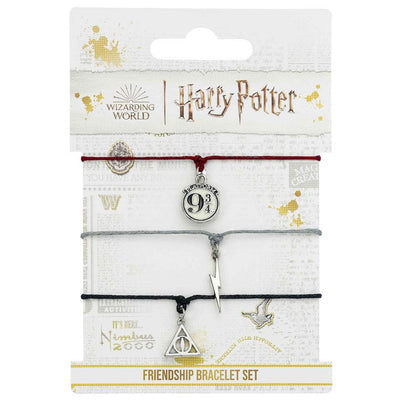 Harry Potter Friendship Bracelet Set Deathly Hallows - Gift Arch