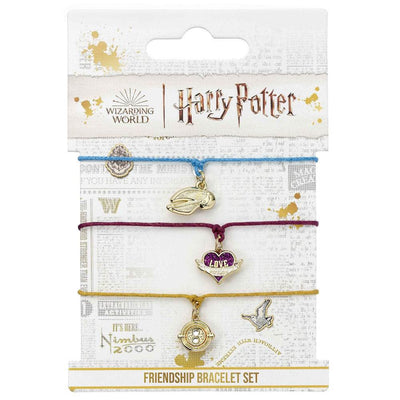 Harry Potter Friendship Bracelet Set Golden Snitch - Gift Arch