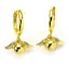 Harry Potter Gold Plated Golden Snitch Hoop Earrings - Gift Arch