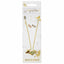 Harry Potter Gold Plated Necklace & Earrings Honeydukes - Gift Arch