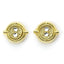 Harry Potter Gold Plated Time Turner Stud Earrings - Gift Arch