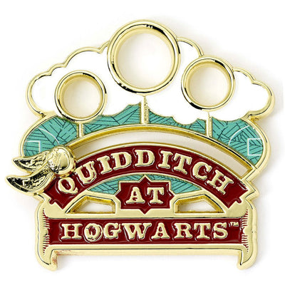 Harry Potter Golden Snitch Sliding Pin Badge - Gift Arch