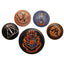 Harry Potter Hogwarts Button Badge Set - Gift Arch