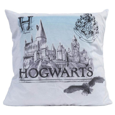 Harry Potter Hogwarts Velvet Feel Cushion - Gift Arch