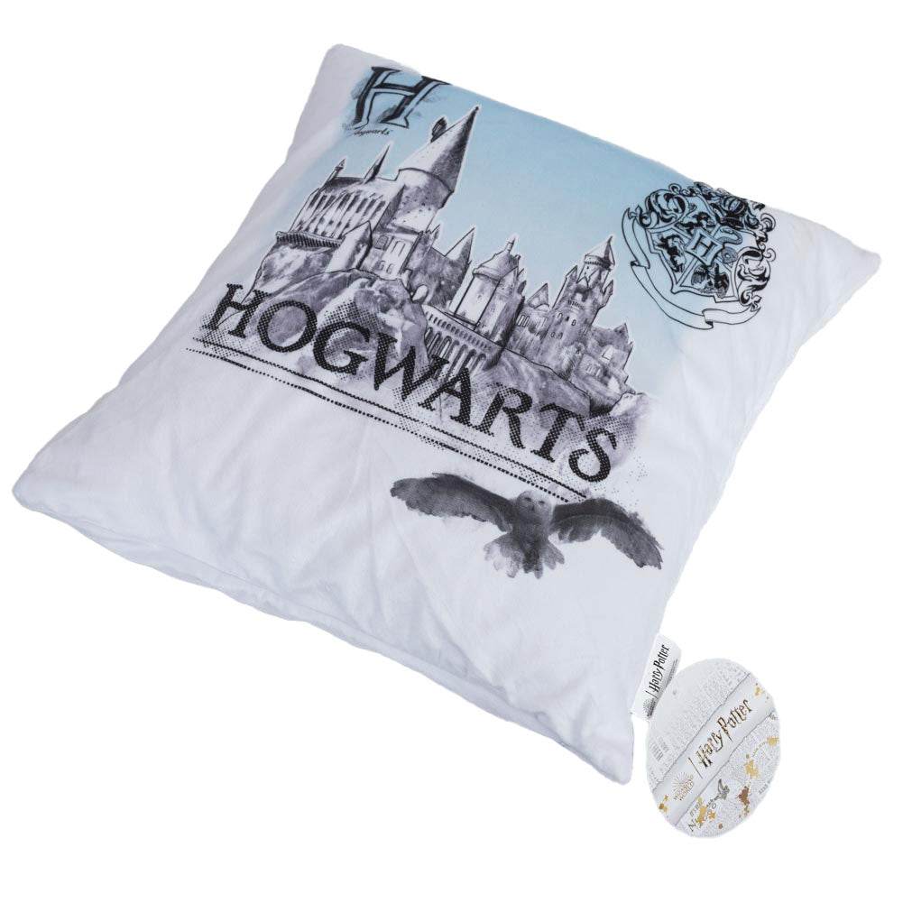 Harry Potter Hogwarts Velvet Feel Cushion - Gift Arch