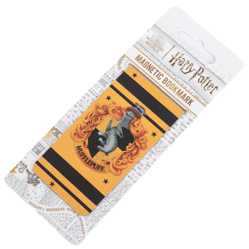 Harry Potter Hufflepuff Magnetic Bookmark - Gift Arch