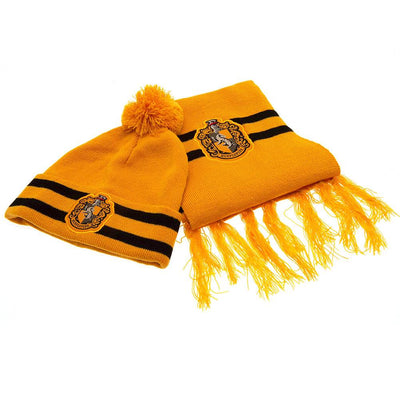 Harry Potter Junior Beanie & Scarf Hufflepuff - Gift Arch