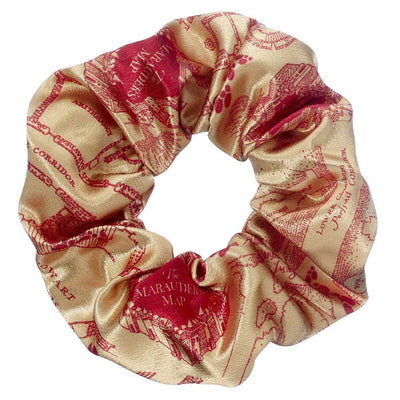Harry Potter Marauders Map Hair Scrunchie - Gift Arch