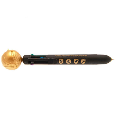 Harry Potter Multi Coloured Pen Golden Snitch - Gift Arch