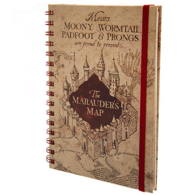 Harry Potter Notebook Marauders Map - Gift Arch