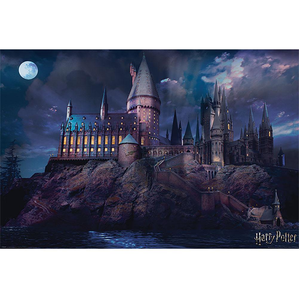 Harry Potter Poster Hogwarts Night 299 - Gift Arch