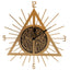 Harry Potter Premium Metal Wall Clock Deathly Hallows - Gift Arch