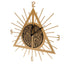 Harry Potter Premium Metal Wall Clock Deathly Hallows - Gift Arch