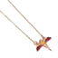 Harry Potter Rose Gold Plated Necklace Fawkes - Gift Arch