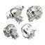 Harry Potter Silver Plated Character Bead Charm Set - Gift Arch