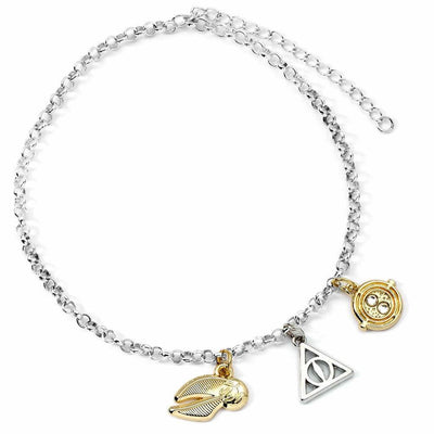 Harry Potter Silver Plated Charm Bracelet - Gift Arch